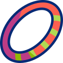 Hula hoop icon