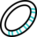 Hula hoop icon