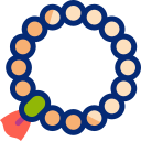Beads bracelet animated icon
