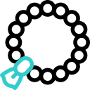 Beads bracelet animated icon