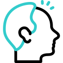 Hair loss animated icon