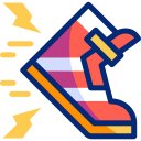 Ботинок с молнией animated icon
