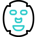 máscara facial icon