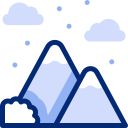 Горы снег зима icon