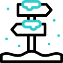 Снежный указатель icon