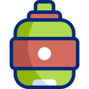 Бутылка для воды animated icon