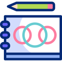 Эскиз в блокноте animated icon