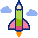 Запуск ракеты animated icon