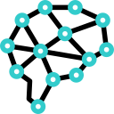 Мозговая сеть animated icon
