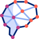 Мозговая сеть animated icon