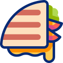 sandwich grillé icon