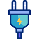 Electrical plug icon