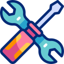 Wrench screwdriver icon