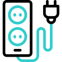 Вилка для розетки icon