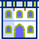 Индийская архитектура animated icon