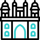 Индийская архитектура animated icon