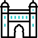 Индийская архитектура animated icon