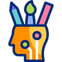 pensamento criativo animated icon