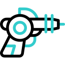 pistolet laser animated icon