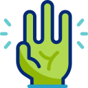 main extraterrestre animated icon