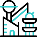 ville de science-fiction animated icon