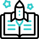 livre rocket animated icon