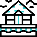 bungalow sur pilotis 