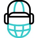 Helmet mask animated icon