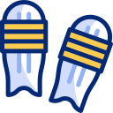 Shin guards animated icon