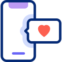 스마트폰 메시지 animated icon