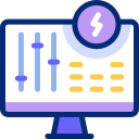 mixagem de som animated icon