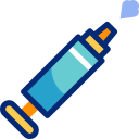 Water gun animated icon