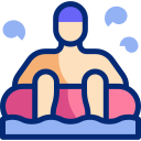 Hot tub animated icon