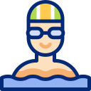 Swimmer animated icon