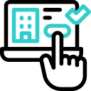 processo digital animated icon