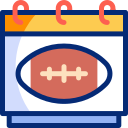 futebol de calendário animated icon