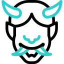 오니 가면 animated icon