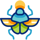 Жук-скарабей animated icon
