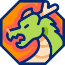 Дракон animated icon