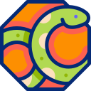 Змея animated icon