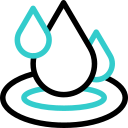 Капли воды animated icon