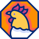 Курица animated icon