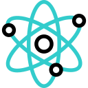 Атом animated icon