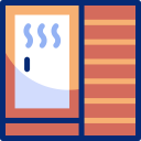 사우나 문 animated icon