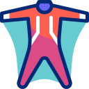 윙슈트 animated icon