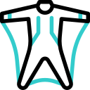 윙슈트 animated icon