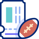 Билет на футбол animated icon