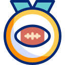 Медальный футбол animated icon