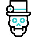 Цветок в виде черепа 