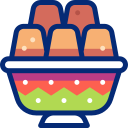 tazón de pudín icon